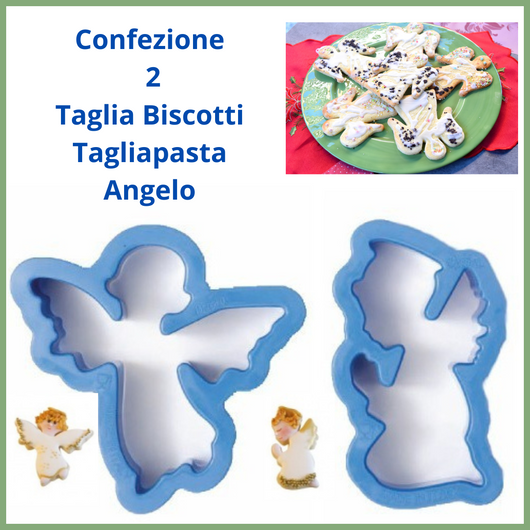 Taglia biscotti pasta angelo  per dolci artigianali utensili da cucina stampi attrezzi dolce  angeli tagliapasta