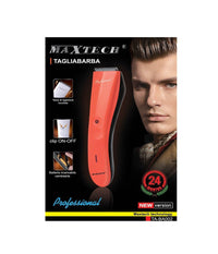 Tagliabarba Elettrico Rasoio Barba Da Uomo Professionale Ricaricabile Maxtech Ta-ba002         