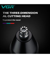 Tagliacapelli 2in1 Rasoio Naso Sopracciglia Professionale Usb Ricaricabile Ipx5 V-613         
