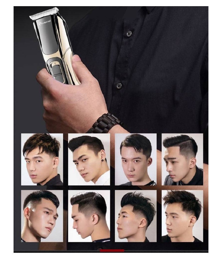 Tagliacapelli A Batteria Geemy Gm6069 Trimmer Capelli Professionale Ricaricabile         