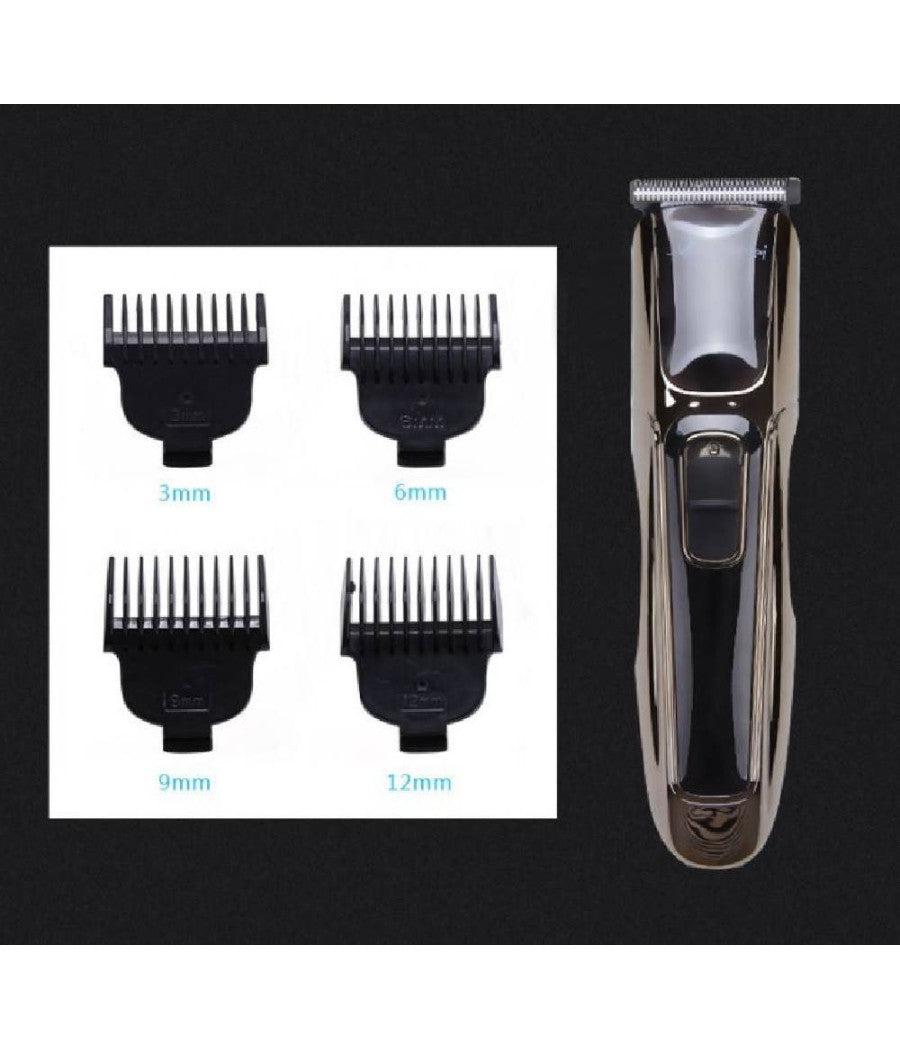 Tagliacapelli A Batteria Geemy Gm6069 Trimmer Capelli Professionale Ricaricabile         