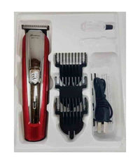 Tagliacapelli A Batteria Rasoio Professionale Ricaricabile Capelli Barba Gm-6122         