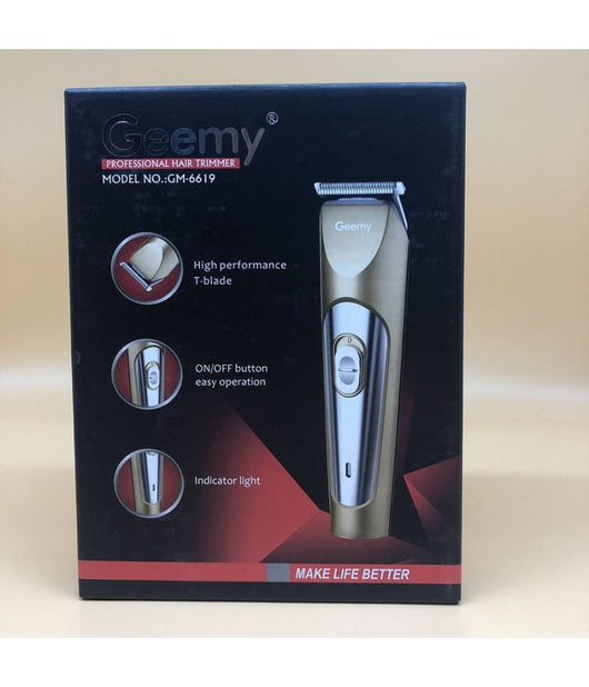 Tagliacapelli A Batteria Ricaricabile Elettrica Trimmer Rasoio Uomo Geemy Gm6619         