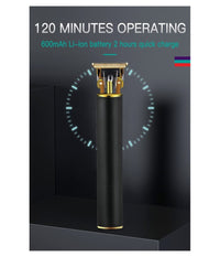 Tagliacapelli Barba A Batteria Ricaricabile Elettrica Con Lama A T Uomo Vgr V-179         