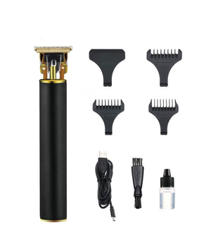 Tagliacapelli Barba A Batteria Ricaricabile Elettrica Con Lama A T Uomo Vgr V-179         