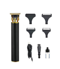 Tagliacapelli Barba A Batteria Ricaricabile Elettrica Con Lama A T Uomo Vgr V-179         