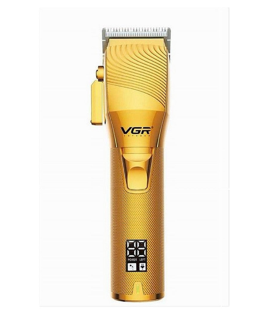 Tagliacapelli Barba Display Led Professionale Senza Fili Ricaricabile Usb V-280         