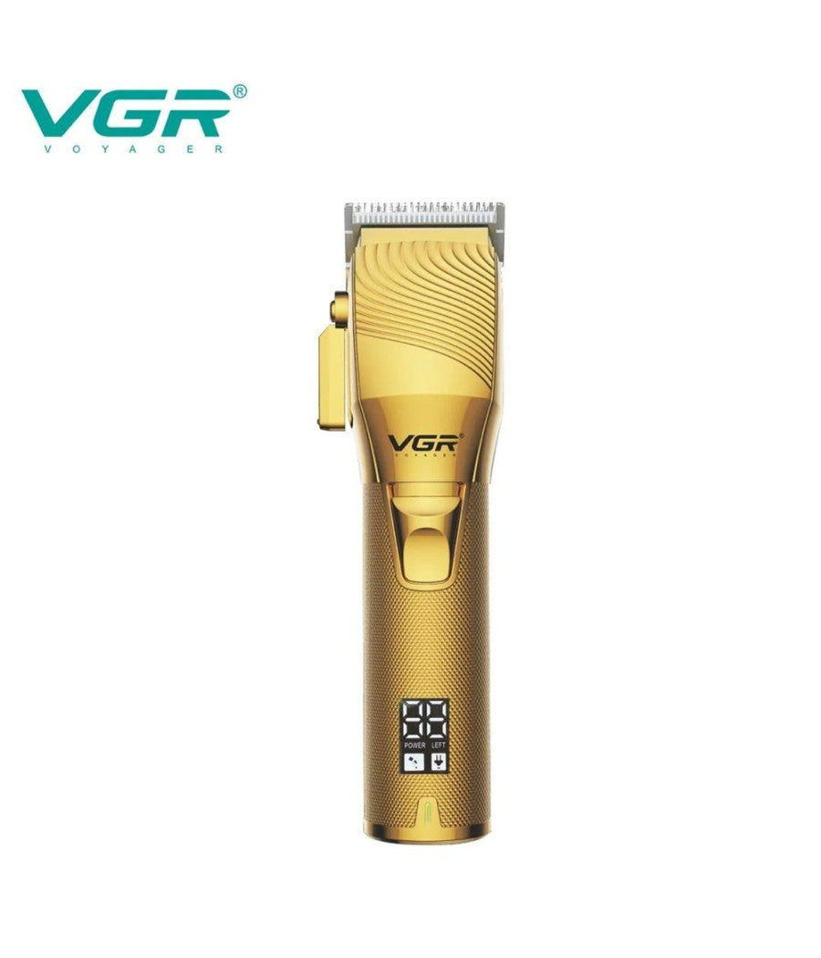 Tagliacapelli Barba Display Led Professionale Senza Fili Ricaricabile Usb V-280         