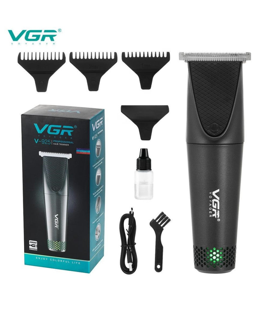 Tagliacapelli Barba Elettrico Professionale Senza Fili Usb Ricaricabile V-925 Vgr         