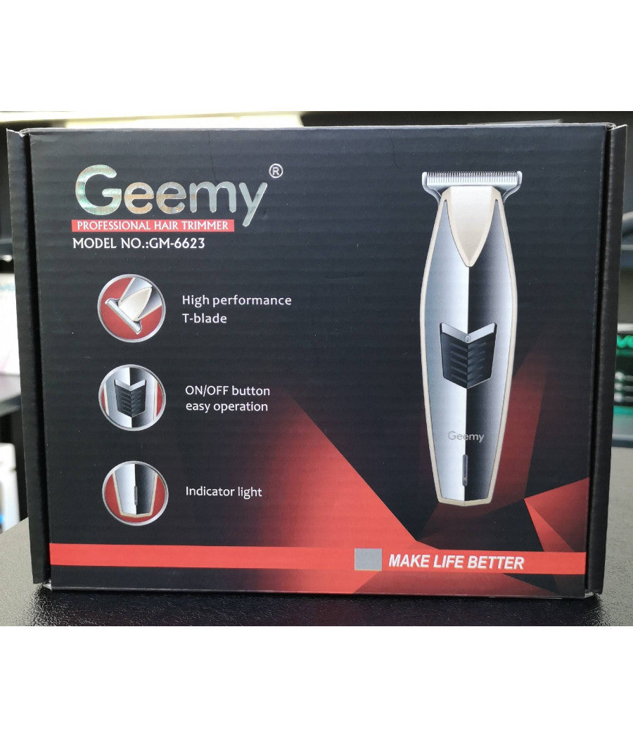 Tagliacapelli Barba Elettrico Ricaricabile Professionale Trimmer Batteria Gm6623         