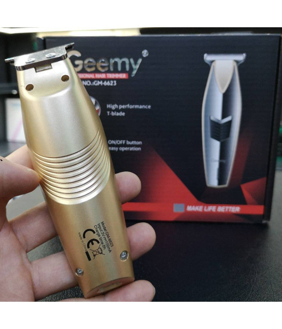 Tagliacapelli Barba Elettrico Ricaricabile Professionale Trimmer Batteria Gm6623         