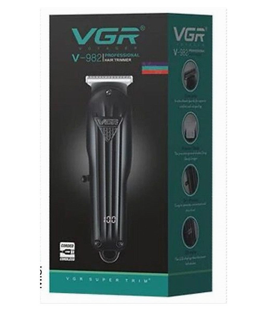 Tagliacapelli Barba Professionale A Batteria Ricaricabile Display Digitale V-982         