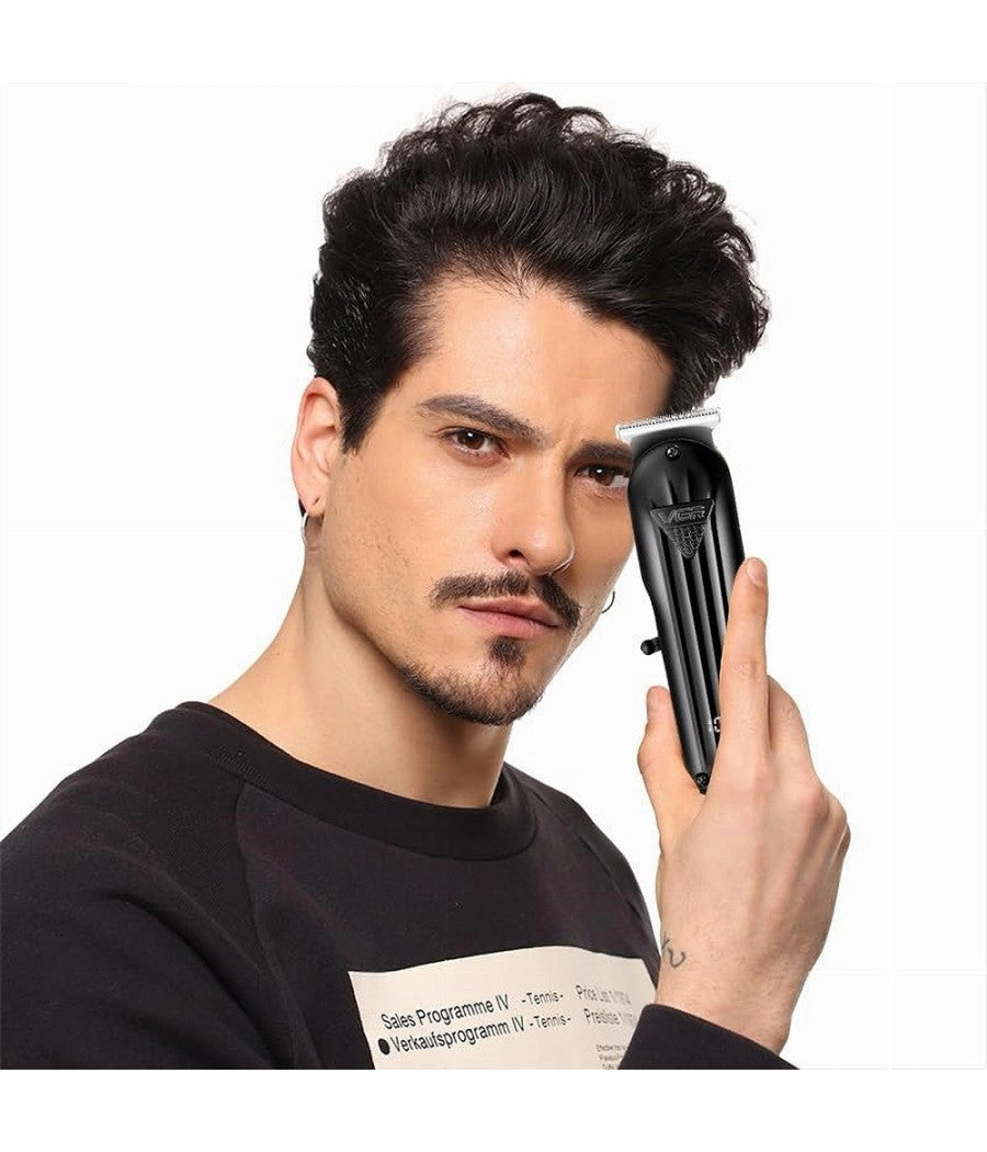 Tagliacapelli Barba Professionale A Batteria Ricaricabile Display Digitale V-982         