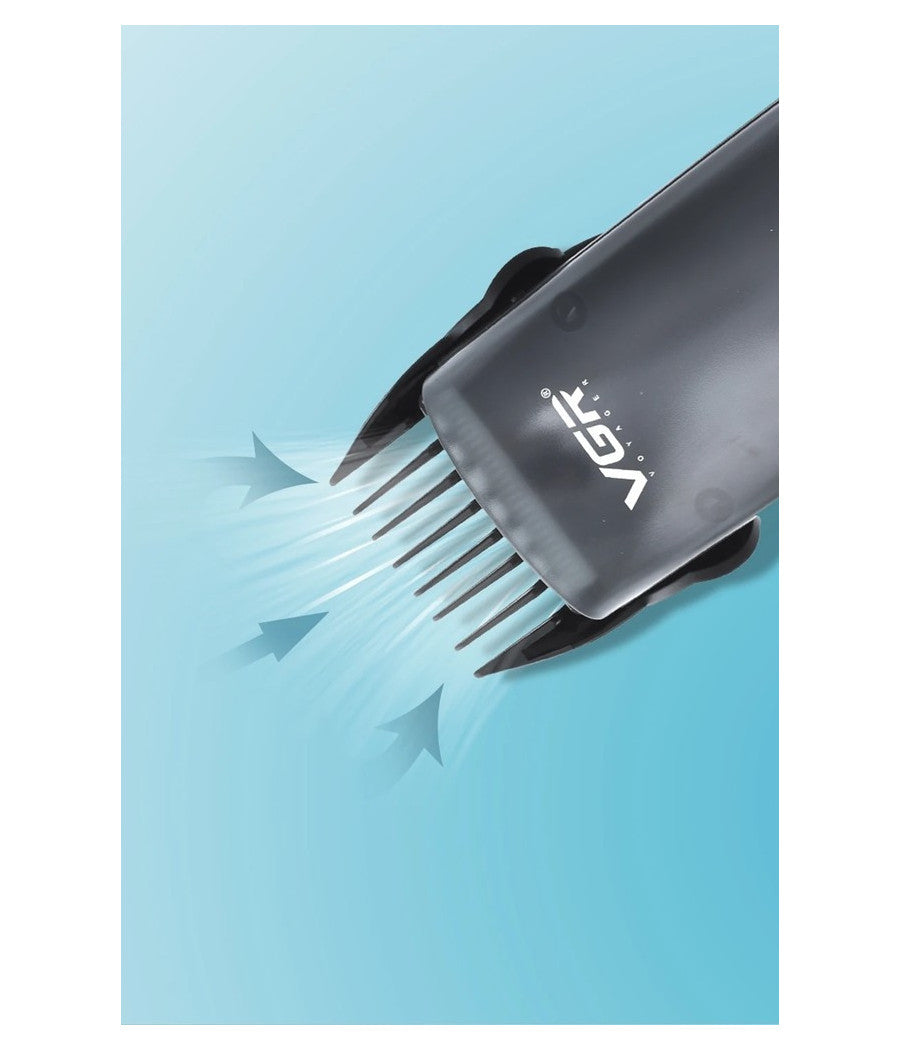 Tagliacapelli Barba Ricaricabile Usb Impermeabile Senza Fili Professionale V-233         