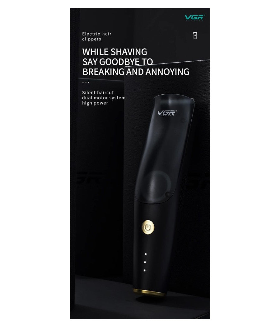 Tagliacapelli Barba Ricaricabile Usb Impermeabile Senza Fili Professionale V-233         