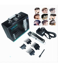 Tagliacapelli Barba Senza Fili Professionale Ricarica Usb Rasoio Valigetta V-032         