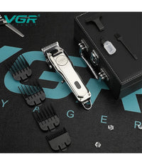 Tagliacapelli Barba Senza Fili Professionale Ricarica Usb Rasoio Valigetta V-032         