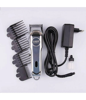 Tagliacapelli Barba Senza Fili Professionale Ricarica Usb Rasoio Valigetta V-032         