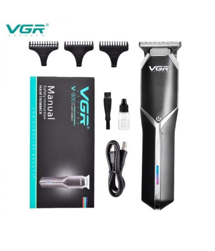 Tagliacapelli Barba Trimmer Professionale Ricaricabile Usb Impermeabile Vgr V930         