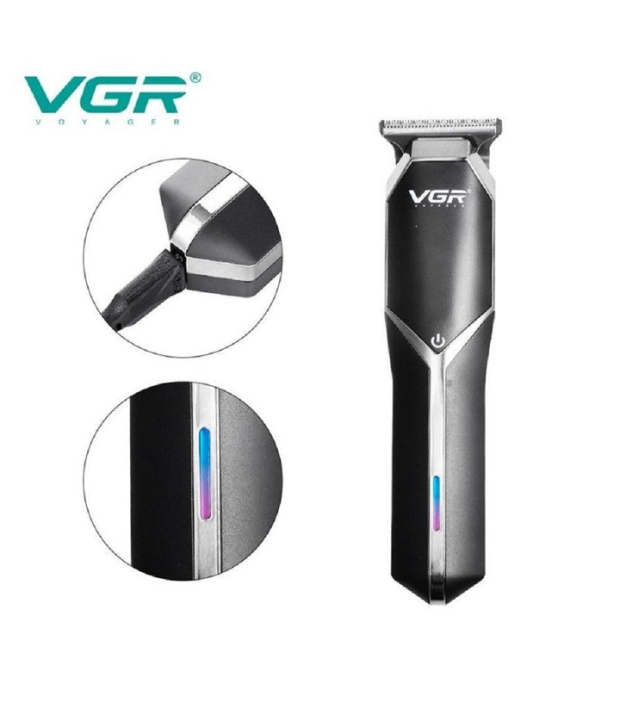 Tagliacapelli Barba Trimmer Professionale Ricaricabile Usb Impermeabile Vgr V930         