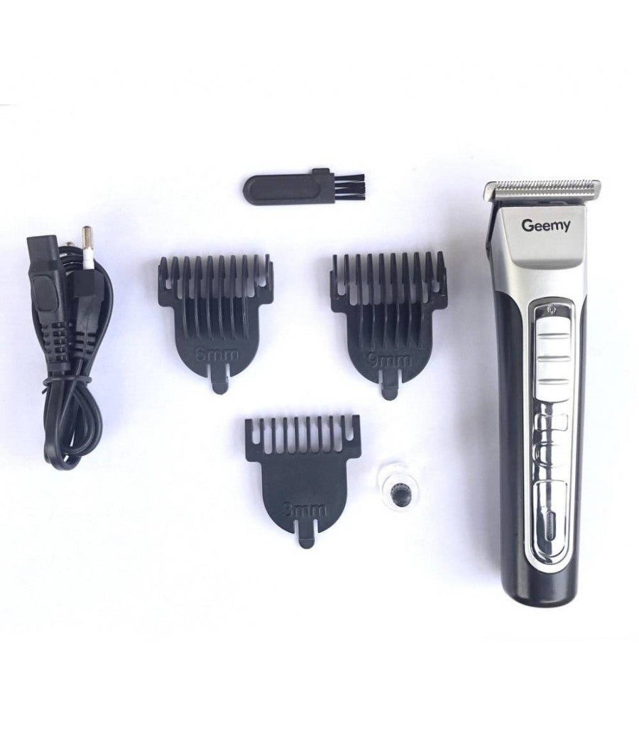 Tagliacapelli Barba Trimmer Ricaricabile Elettrico Professionale Batteria Gm6140         