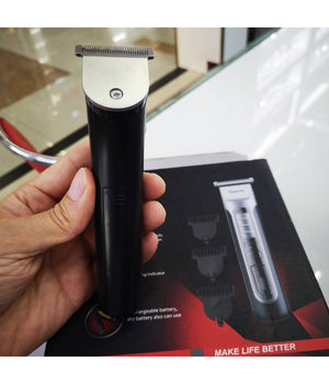 Tagliacapelli Barba Trimmer Ricaricabile Elettrico Professionale Batteria Gm6140         