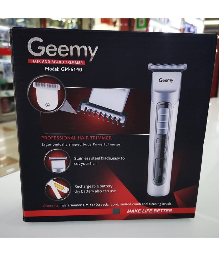 Tagliacapelli Barba Trimmer Ricaricabile Elettrico Professionale Batteria Gm6140         