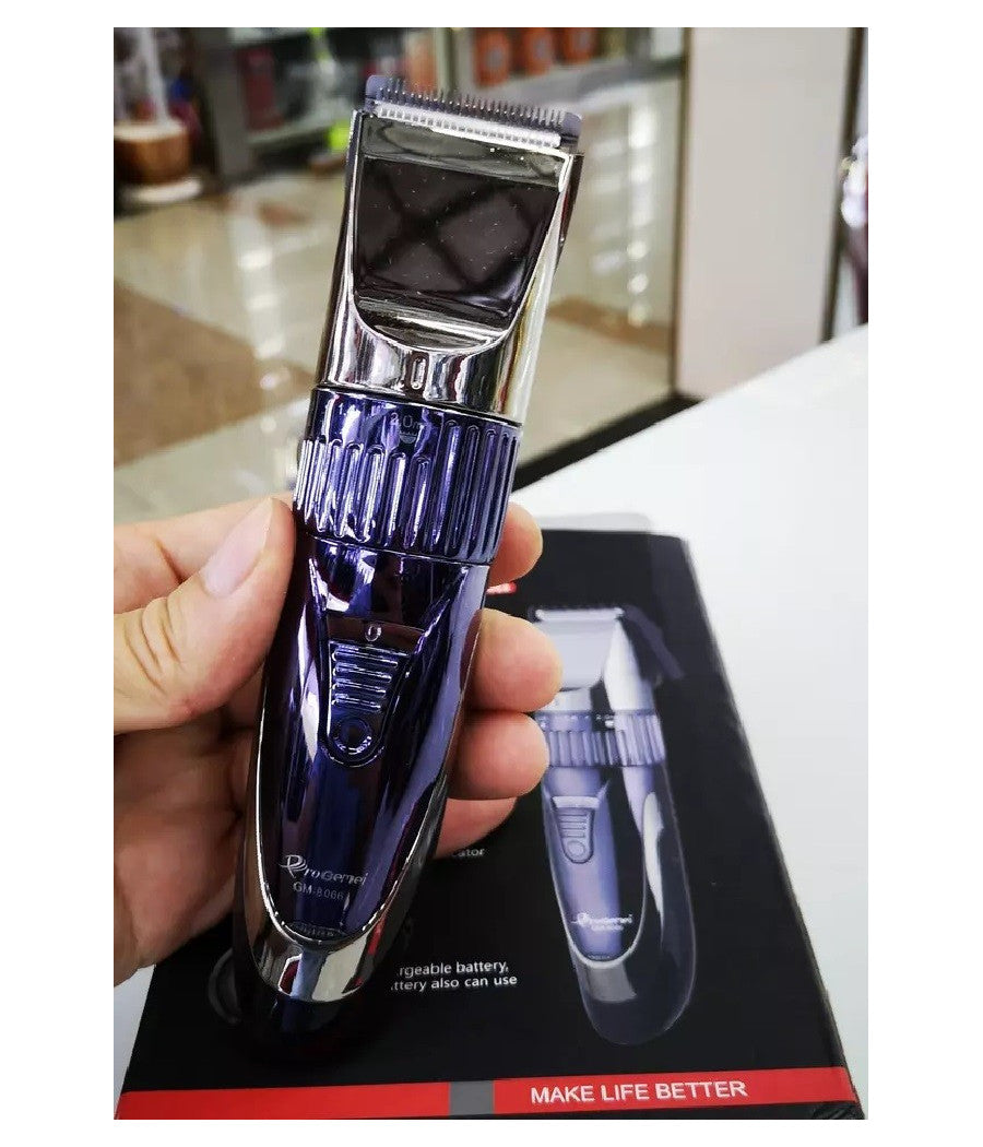 Trade Shop - Tagliacapelli Clipper Professionale Elettrico Ricaricabile A Batteria Gm-8066 -