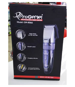 Trade Shop - Tagliacapelli Clipper Professionale Elettrico Ricaricabile A Batteria Gm-8066 -