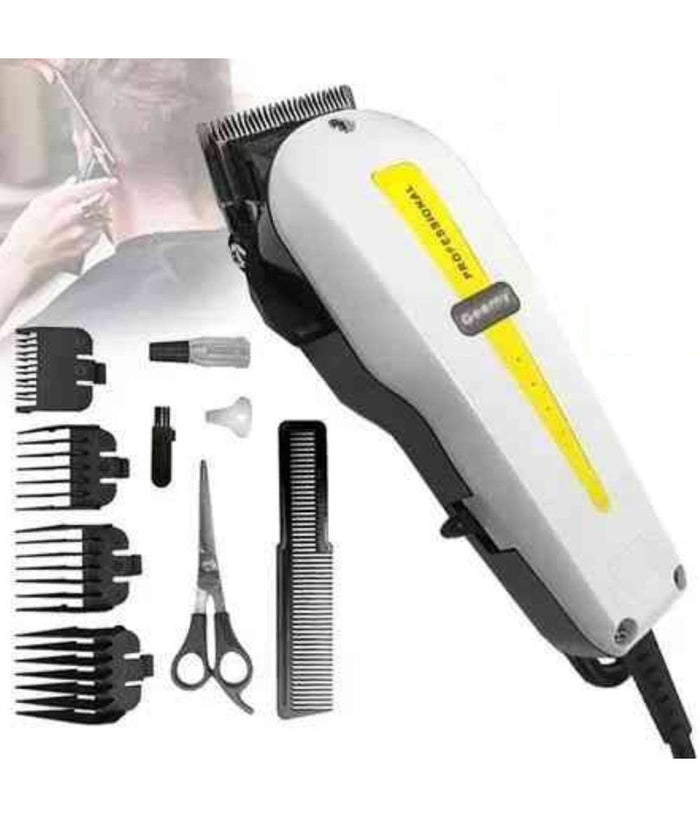 Tagliacapelli Con Filo Elettrico Professionale Regolabarba Trimmer Geemi Gm-1017         