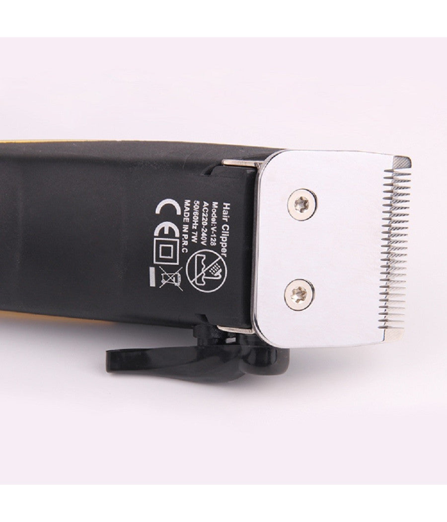 Tagliacapelli Con Filo Rasoio Elettrico Professionale Trimmer Pettini Vgr V-128         