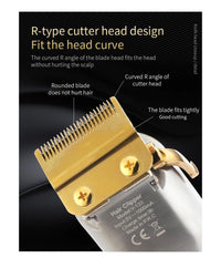 Tagliacapelli Elettrico Batteria Ricaricabile Professionale Con/senza Cavo V-133         