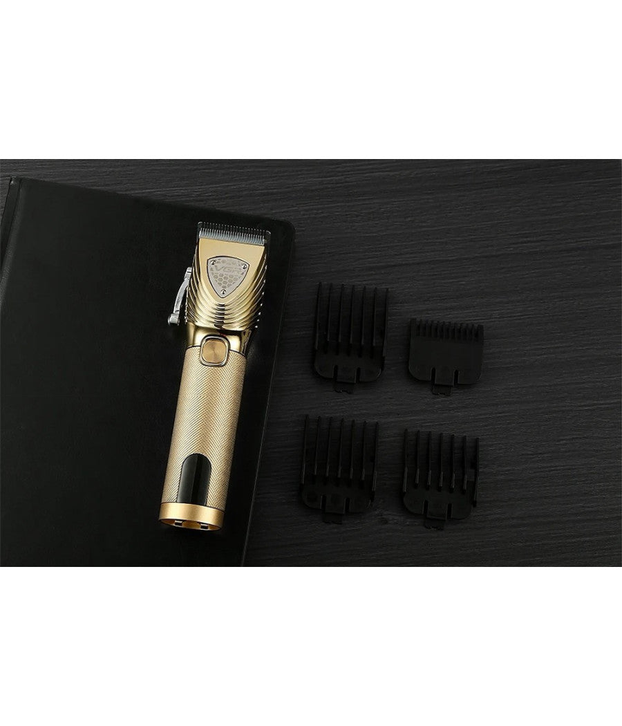 Tagliacapelli Elettrico Professionale Ricarica Usb Display Led Rasoio Vgr V-657         