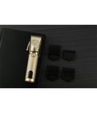 Tagliacapelli Elettrico Professionale Ricarica Usb Display Led Rasoio Vgr V-657         