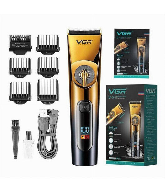 Tagliacapelli Elettrico Professionale Ricarica Usb Impermeabile Ipx6 Uomo V-663         