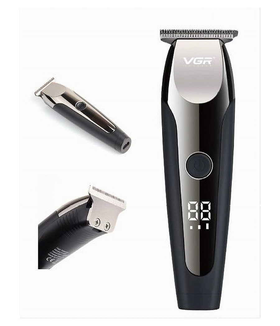 Tagliacapelli Elettrico Professionale Trimmer Barba Ricaricabile Pettini V-059         