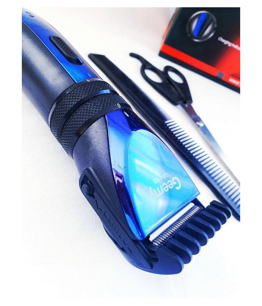 Tagliacapelli Geemy Gm-6103 Professionale A Batteria Ricaricabile Regola Barba         