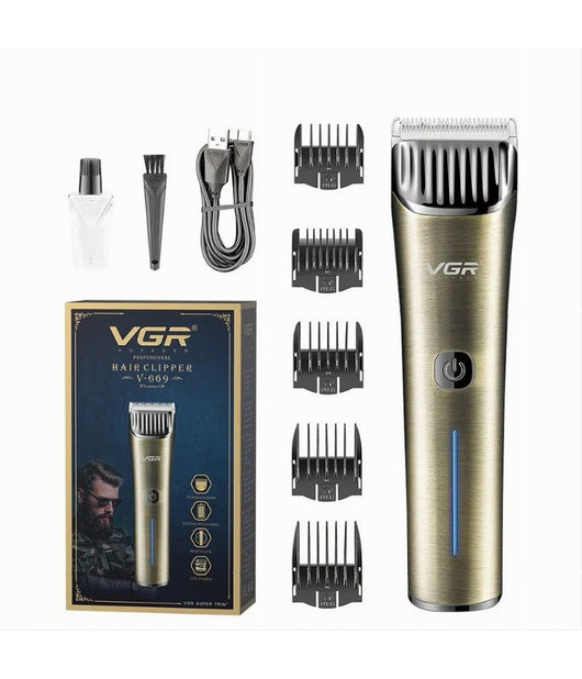 Tagliacapelli In Metallo Senza Fili A Doppio Motore Con Lama A T Uomo Vgr V-669         