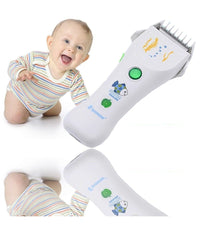 Tagliacapelli Per Bambini Sh-1727 Bimbo Ricaricabile 3 Testine Pettini Rasoi         