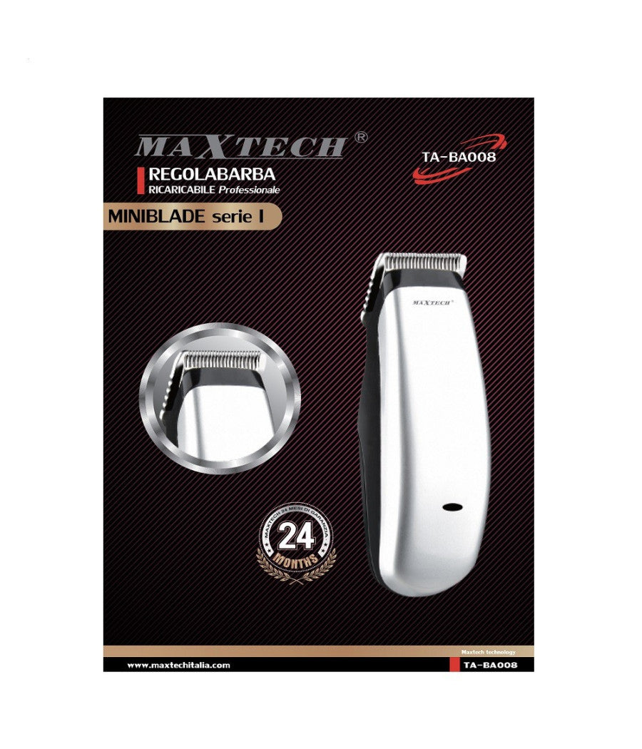 Tagliacapelli Portatile Da Viaggio Ricaricabile Per Barba Capelli Regolabarba Ta-ba008         