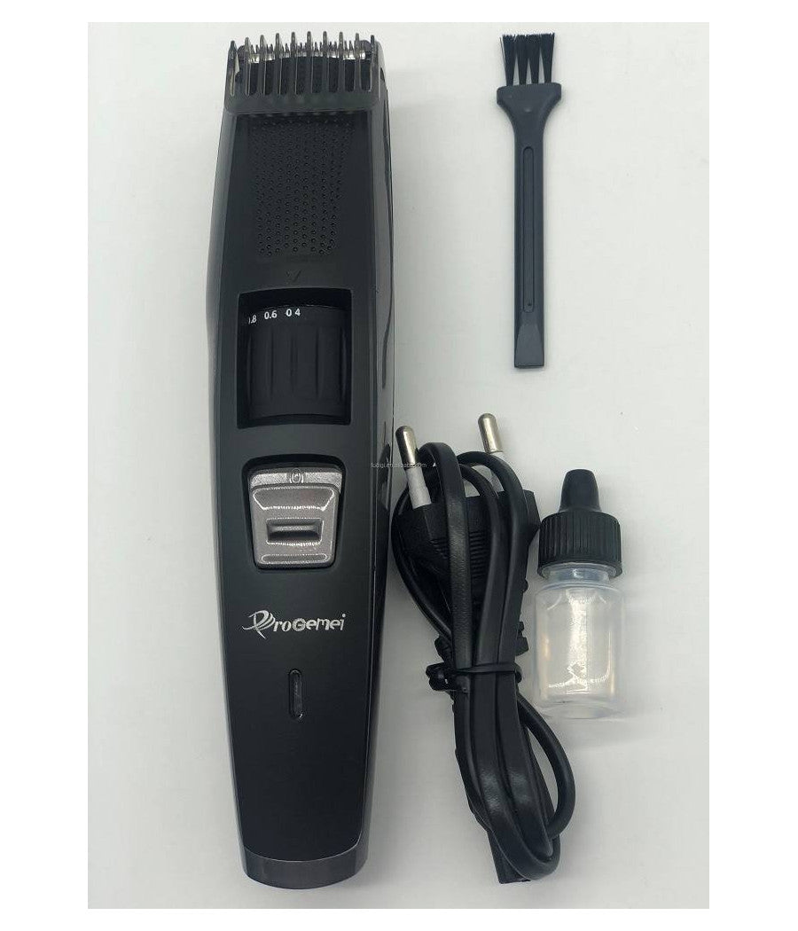 Tagliacapelli Professionale A Batteria Gm-6127 Regolabile Trimmer Capelli Barba         