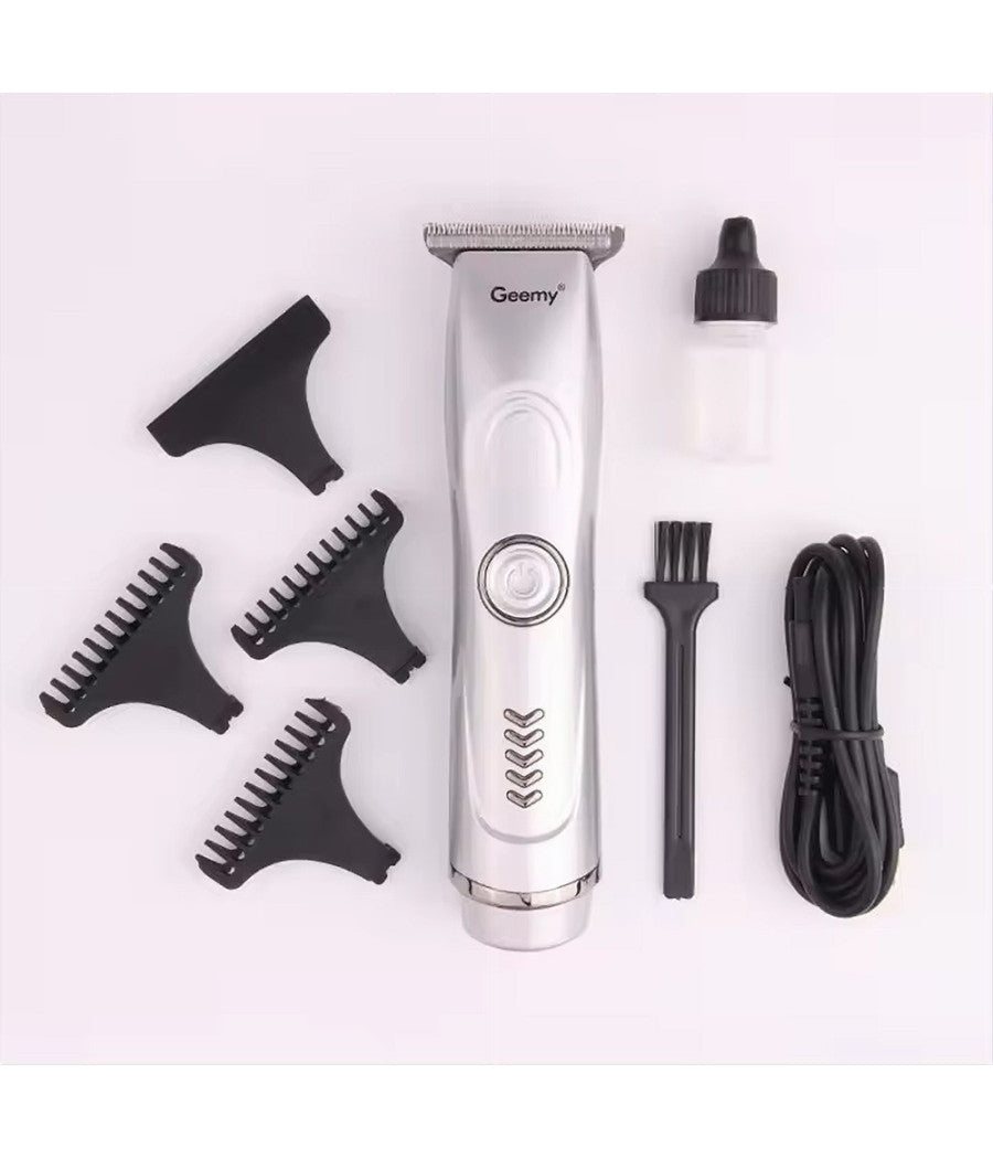 Tagliacapelli Professionale A Batteria Ricaricabile Usb Rasoio Senza Fili Gm-6636         