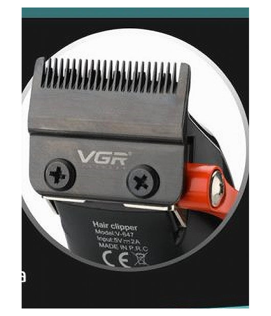 Tagliacapelli Professionale A Batteria Senza Fili Con Motore Magnetico Vgr V-647         