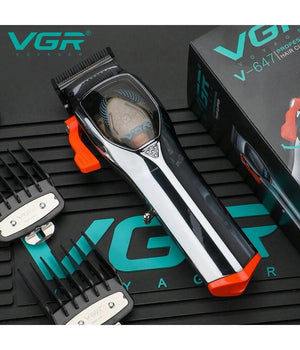 Tagliacapelli Professionale A Batteria Senza Fili Con Motore Magnetico Vgr V-647         