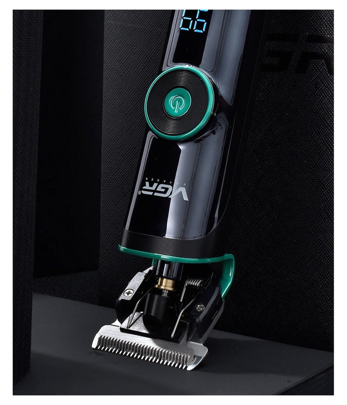 Tagliacapelli Professionale Barba Trimmer Ricarica Rapida Con Pettini Guida V671         