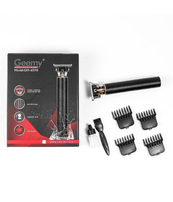 Tagliacapelli Professionale Batteria Con Doppie Punte Tagliabordi Trimmer Gm6598         