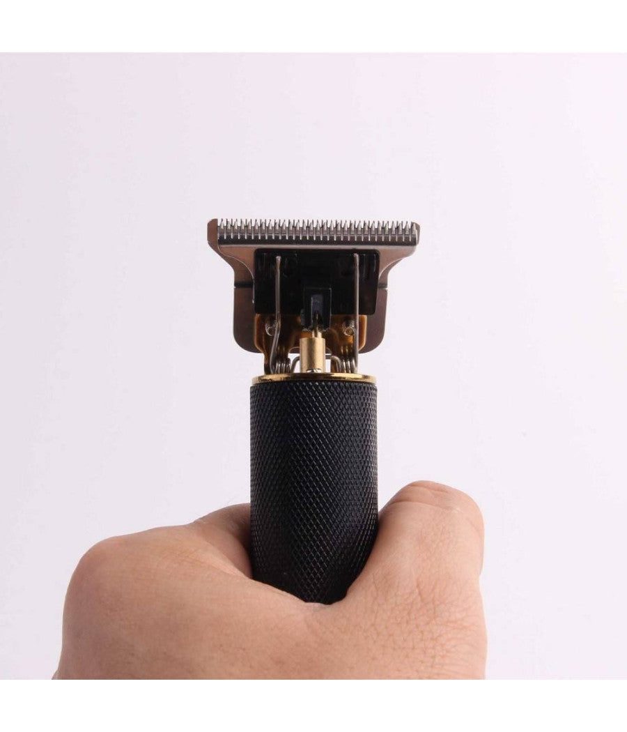 Tagliacapelli Professionale Batteria Con Doppie Punte Tagliabordi Trimmer Gm6598         