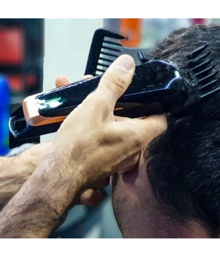 Tagliacapelli Professionale Clipper Trimmer Silenzioso Con Batteria Led Q-lf530         