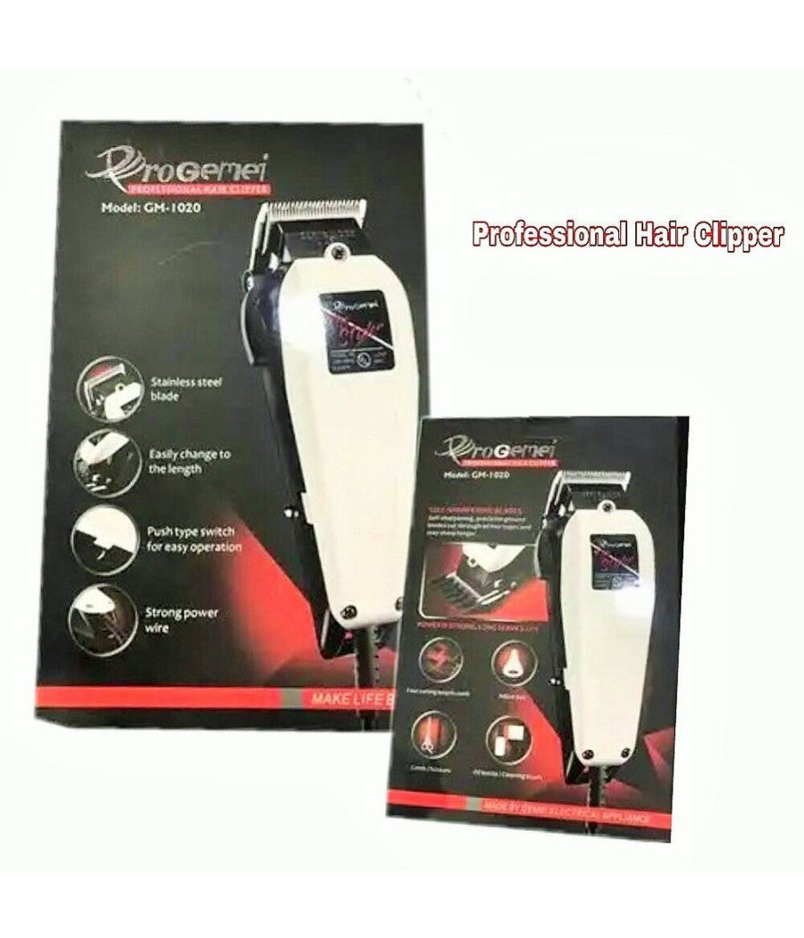 Tagliacapelli Professionale Con Filo Rasoio Trimmer Per Capelli Gm-1020         