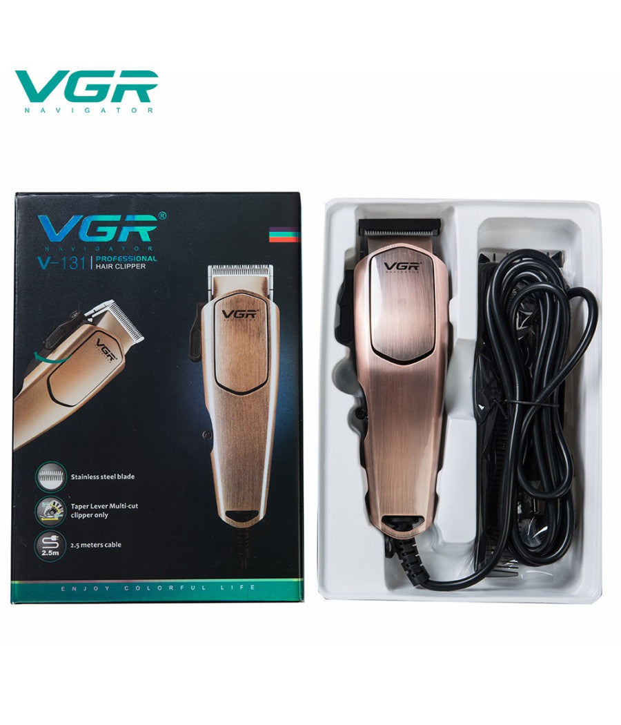 Tagliacapelli Professionale Con Filo Trimmer Per Uomo Elettrico Clippers V-131         